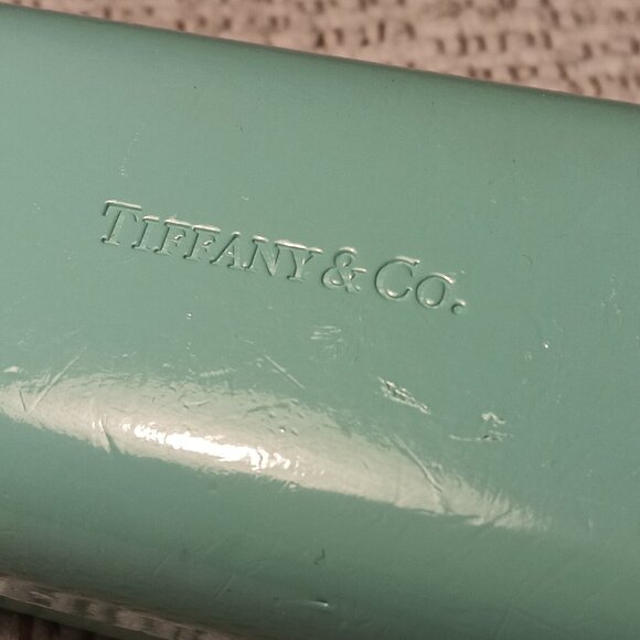 Tiffany & Co. hard shell hinged eyeglasses case - Picture 2 of 13